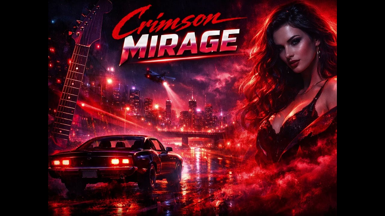 Blacklight Avenue - Crimson Mirage (80s Hard Rock)
