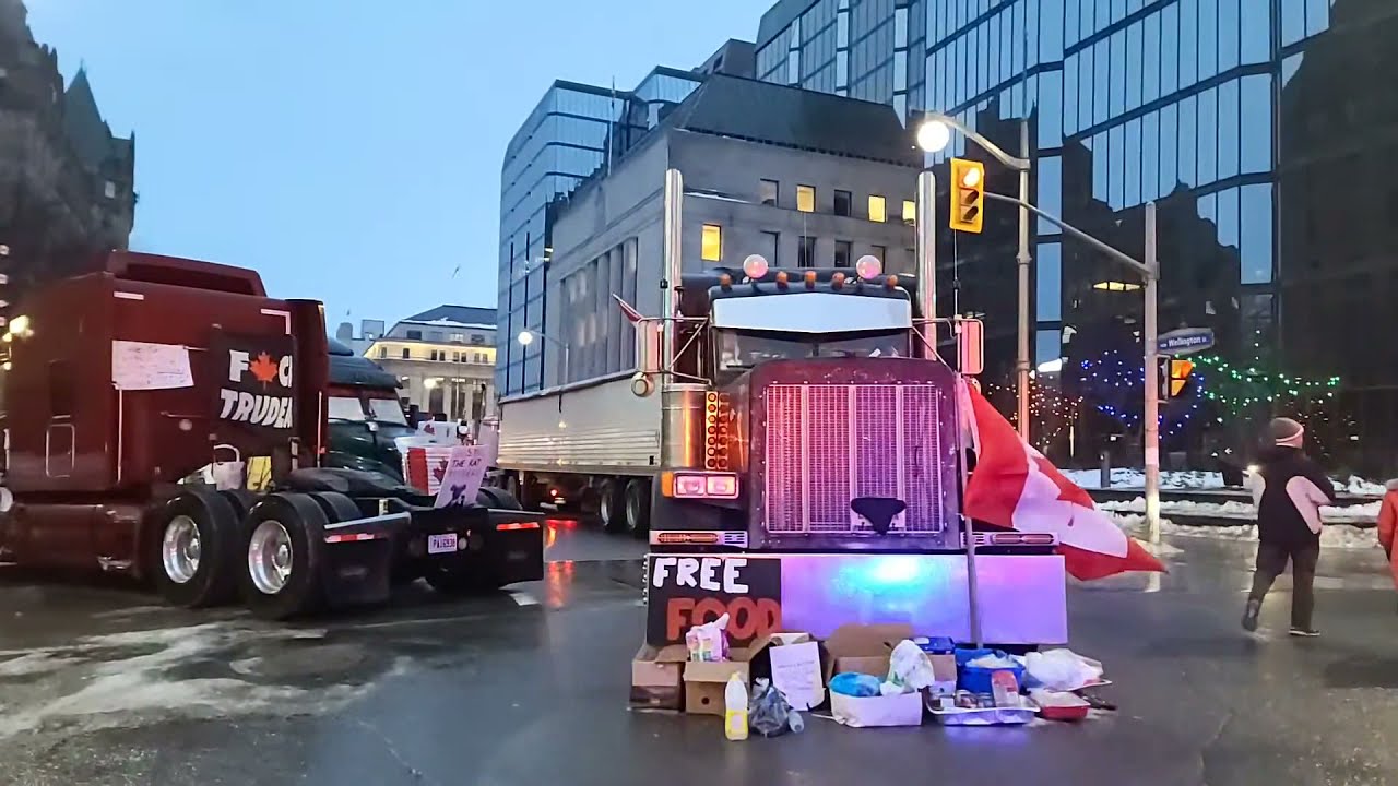 🔴LIVE Ottawa - RAW Footage: Freedom Convoy 2022 Day 15 - Parliament Hill - Friday February 11 pt 2