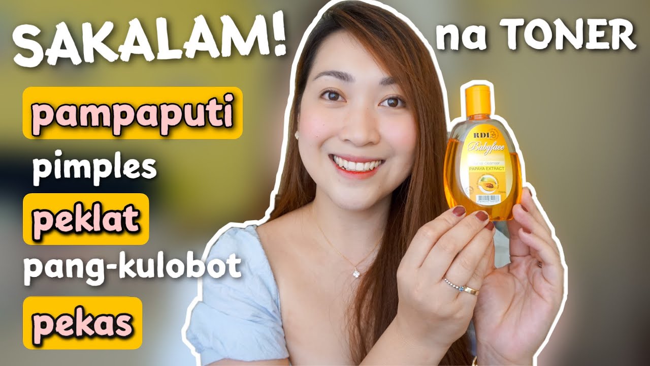 TONER PARA SA PEKAS PEKLAT KULUBOT PAMPAPUTI PAMPAGANDA PANG-PIMPLES LAHAT NA! IBA SIYA! ayaesguerra