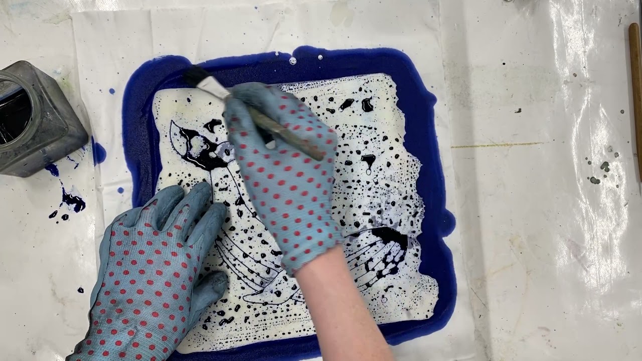 Sgraffito Batik