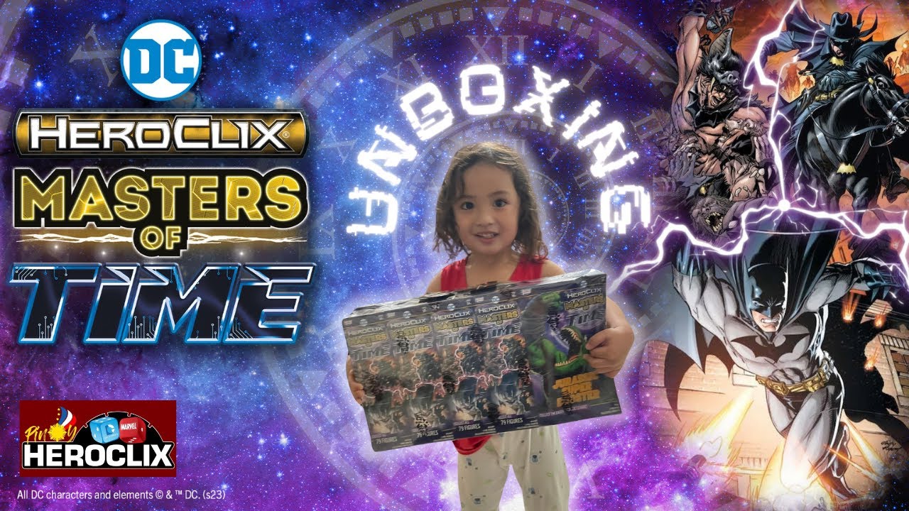 Heroclix Unboxing: DC Masters of Time @WizKidsOfficial
