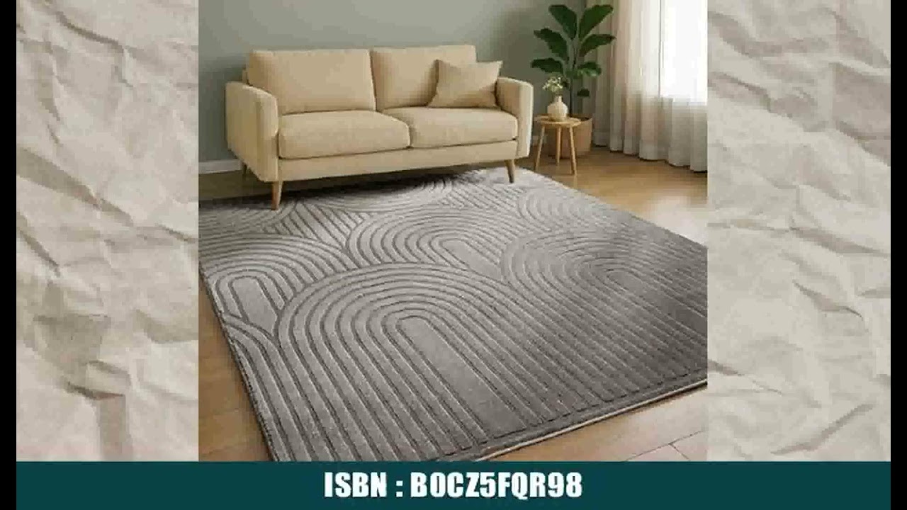 benuta Basic Teppich Claire - Grau 140x200 cm - Minimalistischer Wohnzimmerteppich im