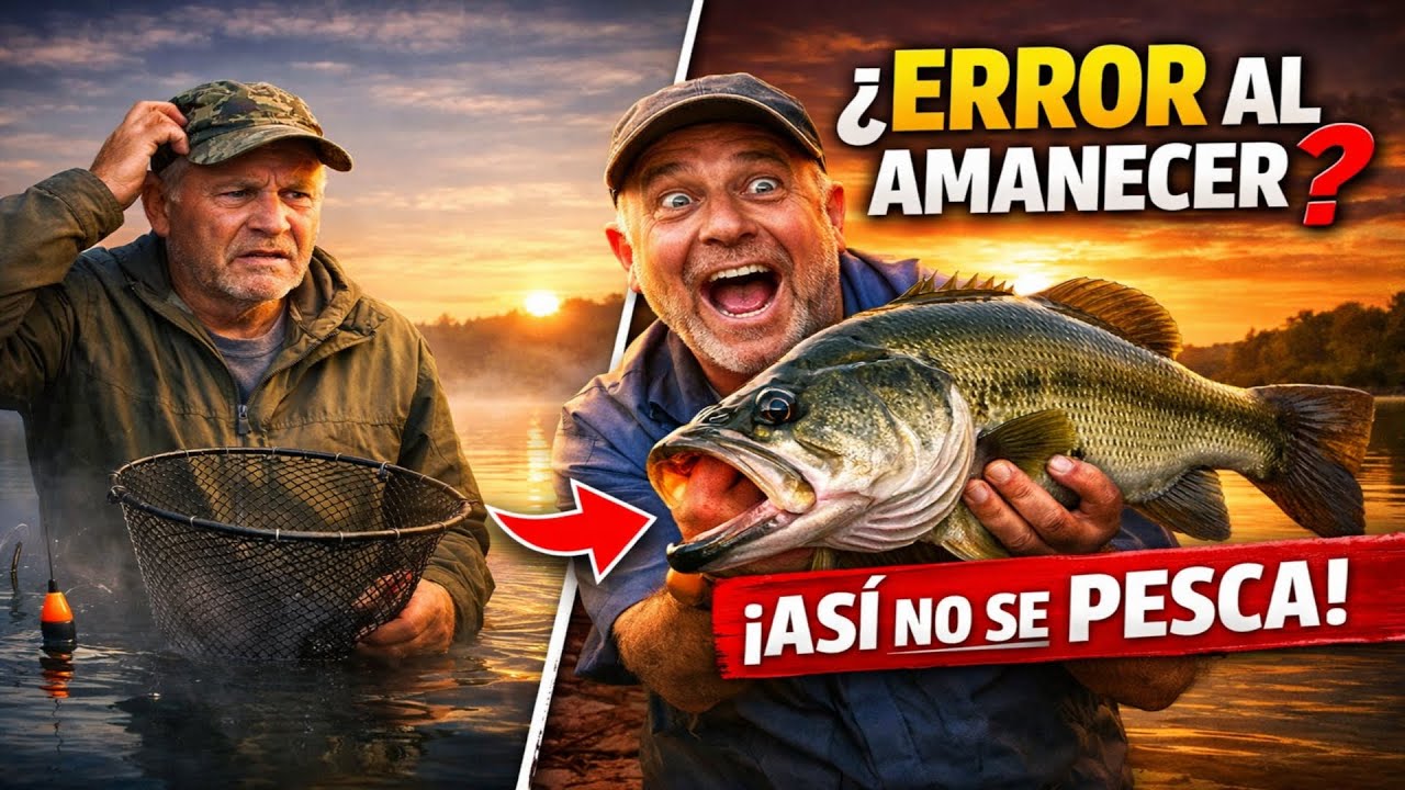 El Gran ERROR del Amanecer: Por Qué en Verano Te Cuesta Capturas