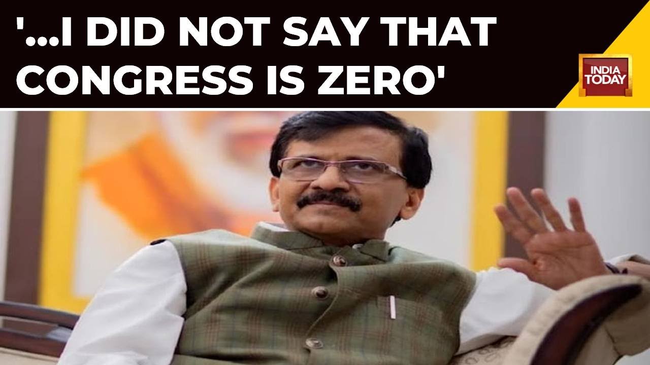 'Congress Does Not Have A Single MP In Maharashtra': Shiv Sena (UBT) MP Sanjay Raut