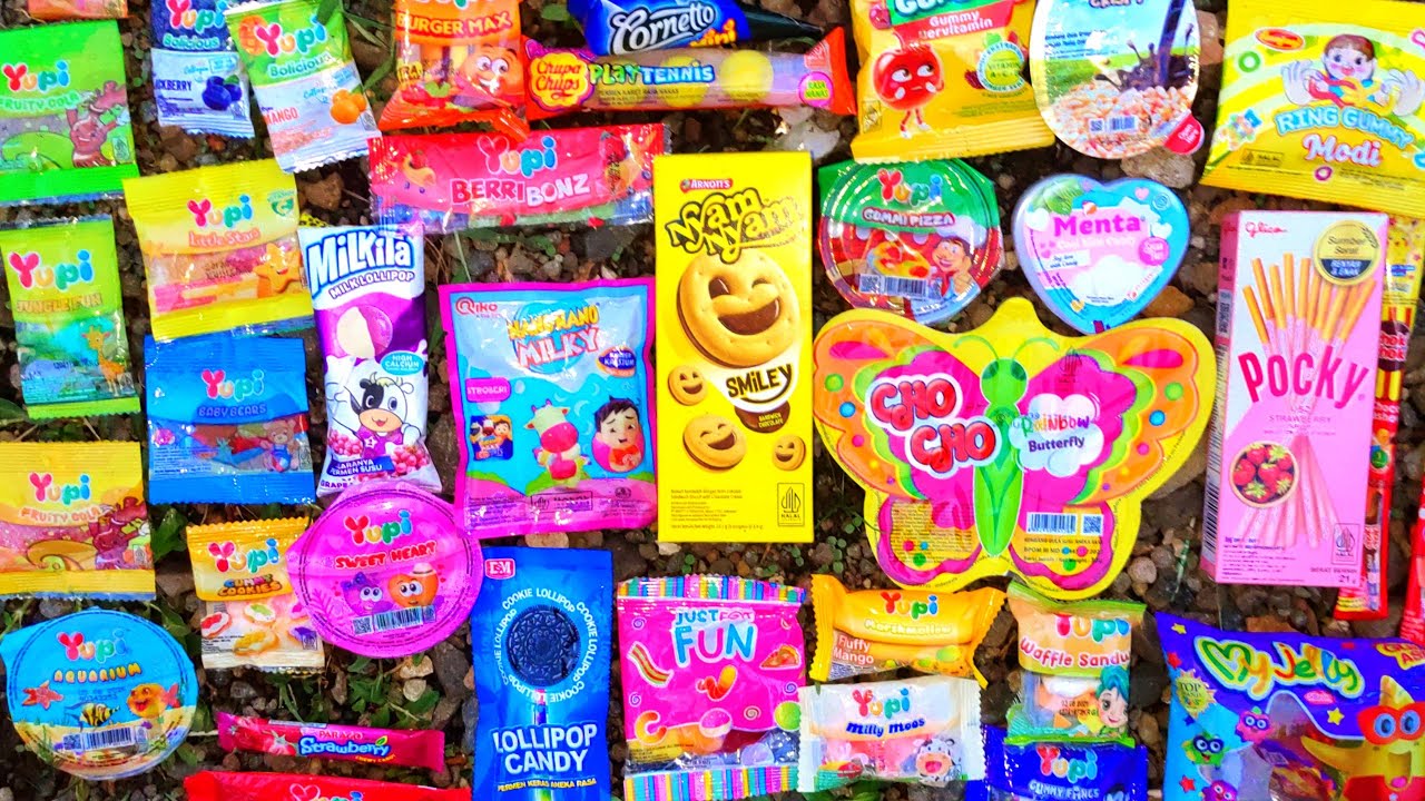 Hunting Permen Viral Jelly Korea Yupi Marshmallow Es krim Pororo Doraemon Upin ipin Ikan Avengers