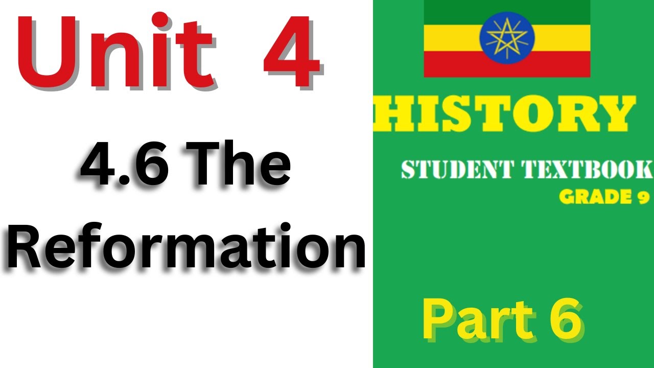4.6 The Reformation