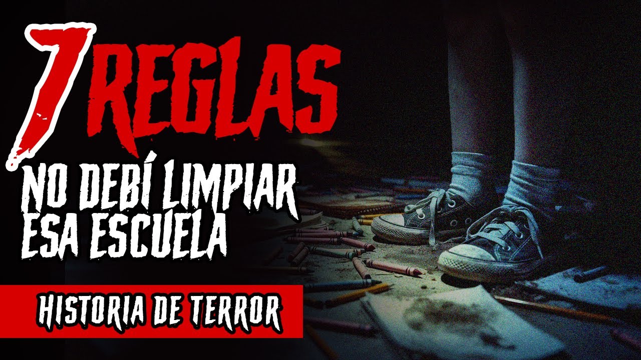 Hago Limpieza En Escuela Abandonada | 7 Reglas Evitan Que Algo Me Siga A Casa