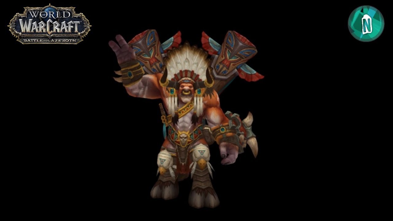 Baine Bloodhoof Model to Battle of Azeroth in patch 7.3.5