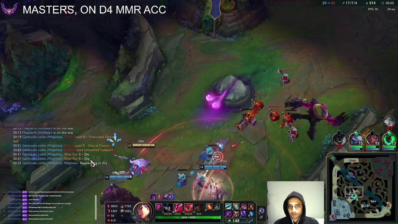KATA ADC/MID SEASON 16 IN D4 - RANK 6 KATA WORLD (MASTERS)