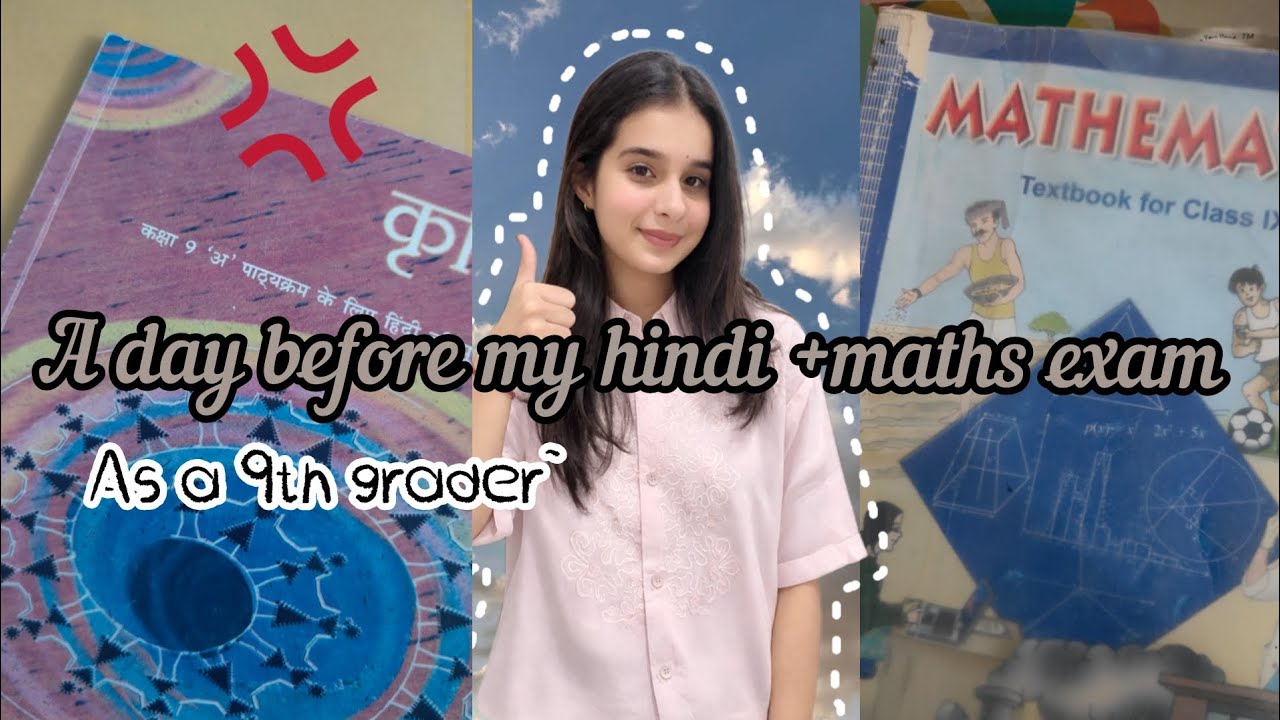 Exam Preparation Study Vlog | Productive Study Day | study vlog as a 9th grader 😇