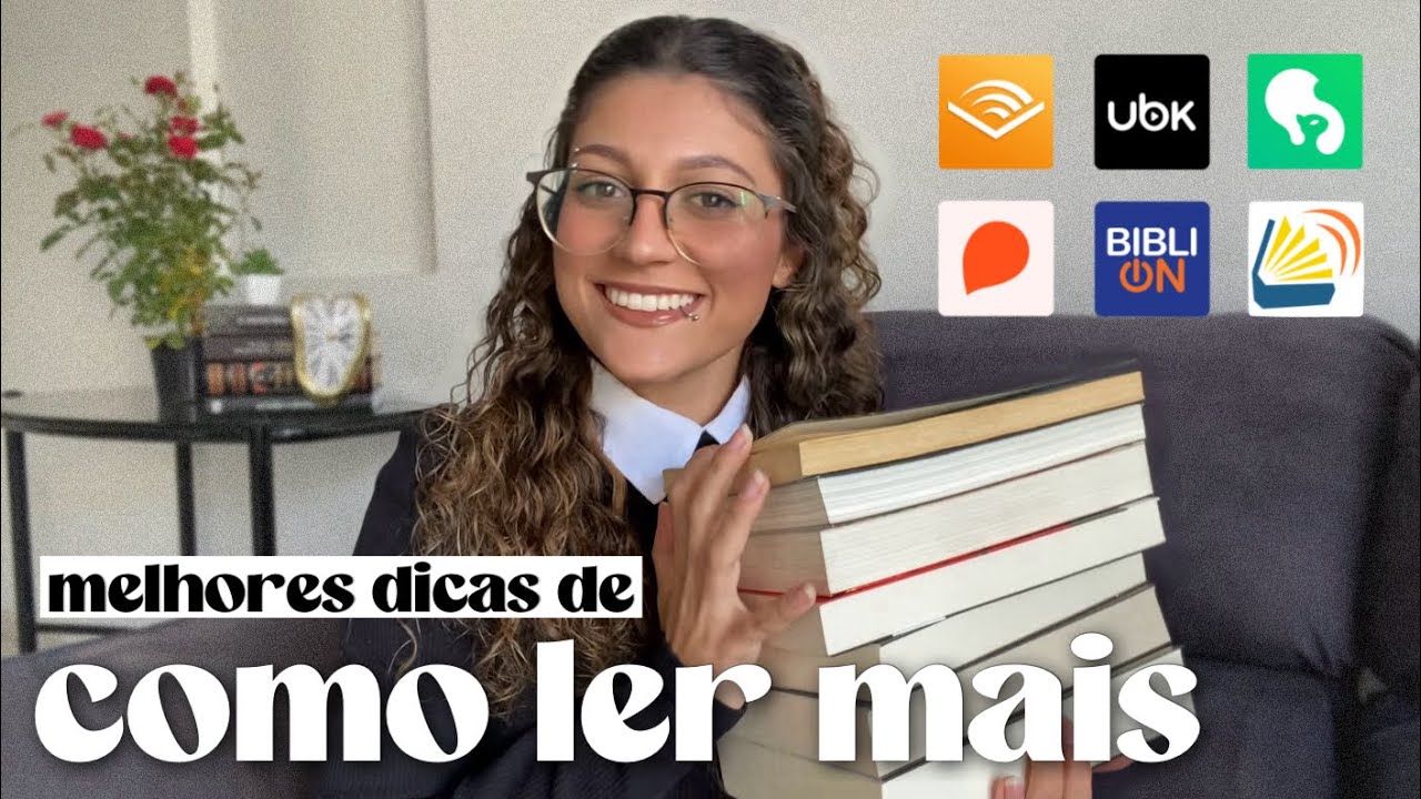 CRIE O HÁBITO DE LER + e onde ouvir audiolivros em português! 📚