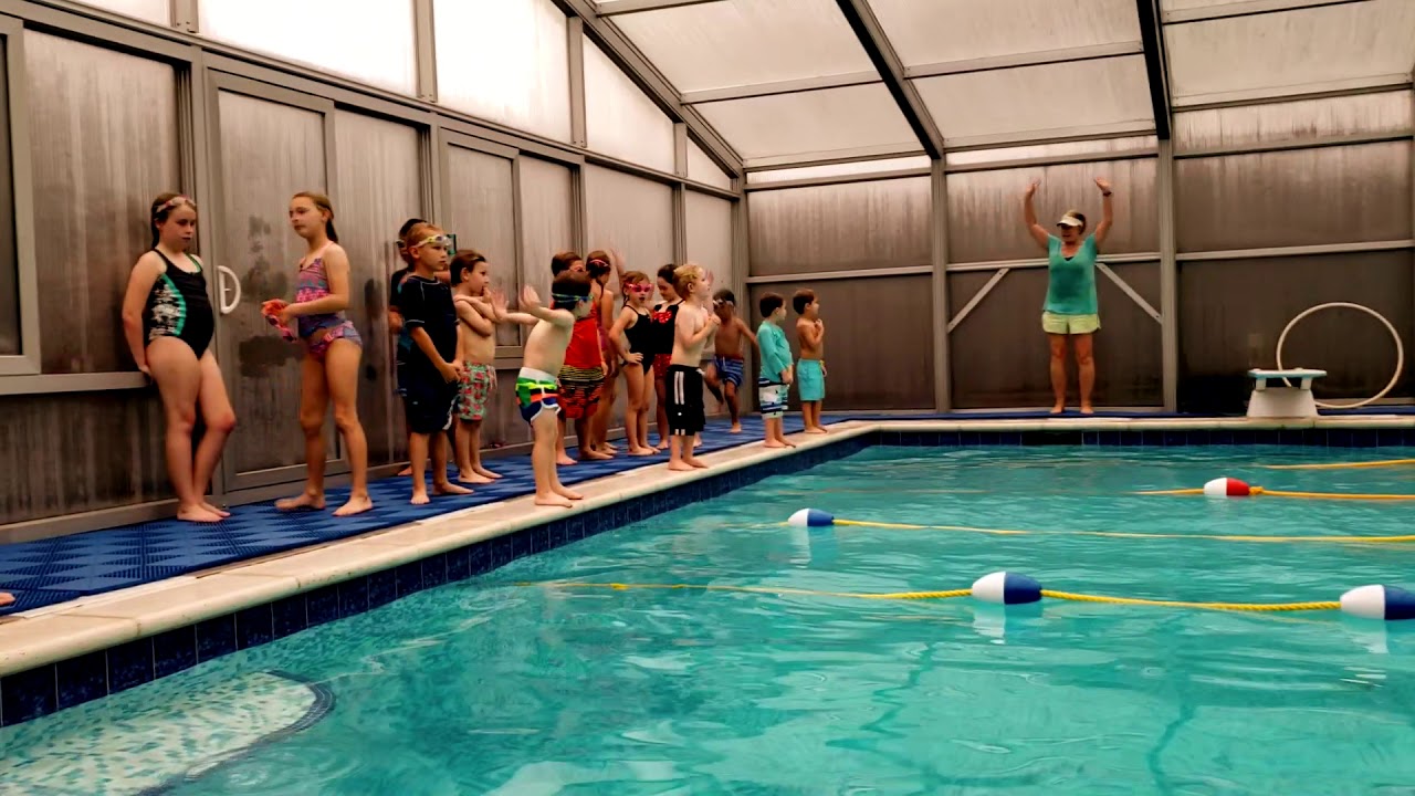 Isaac's First Swim Competition