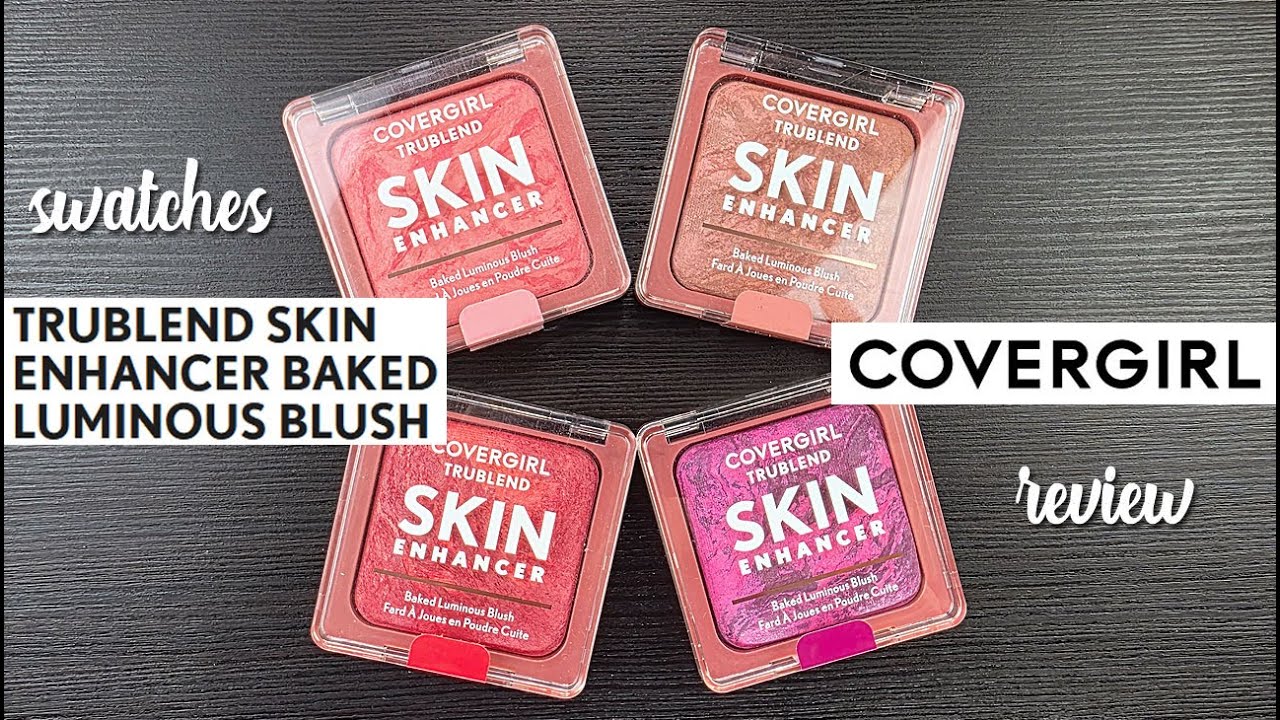 Запеченные сияющие румяна COVERGIRL TruBlend Skin Enhancer // Свотчи и обзор