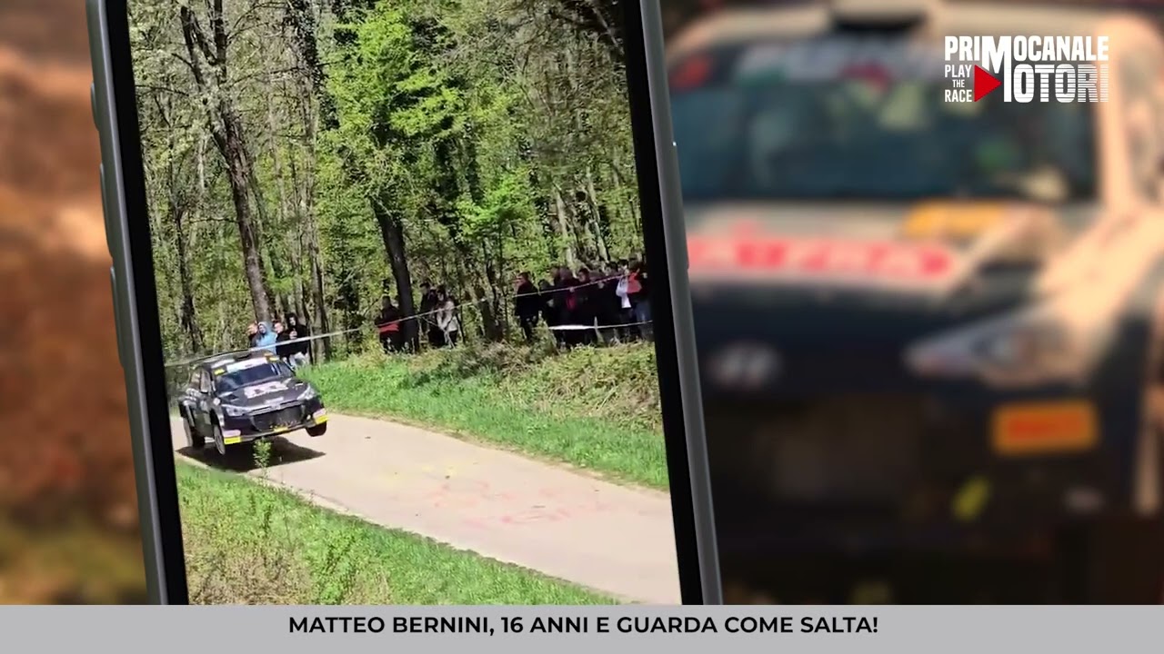 Matteo Bernini al rally di Croazia: 