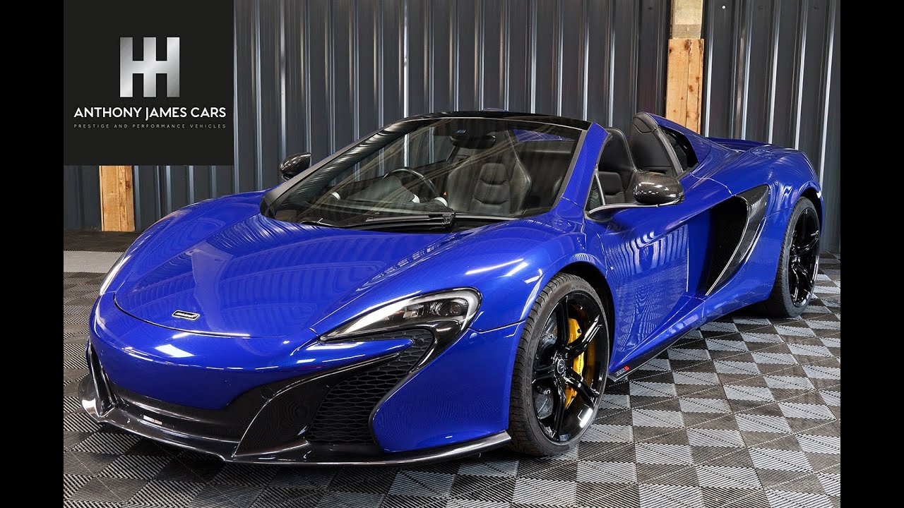MCLAREN 650 3.8 V8 SPIDER, STUNNING 650S SPIDER, RARE FULL LEATHER HEATED MEMORY SEATS, LIFT, CAMERA