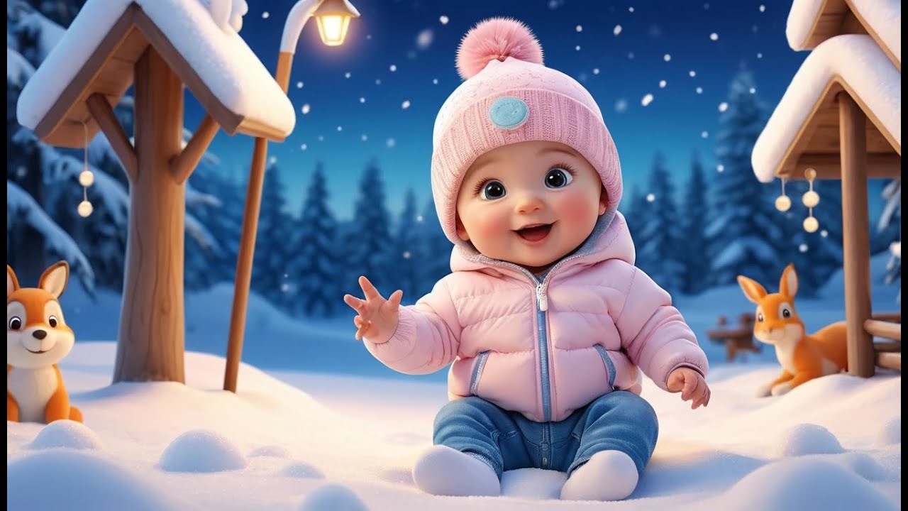 Winter Hide and Seeks | Snowy Fun Game Song for Toddlers