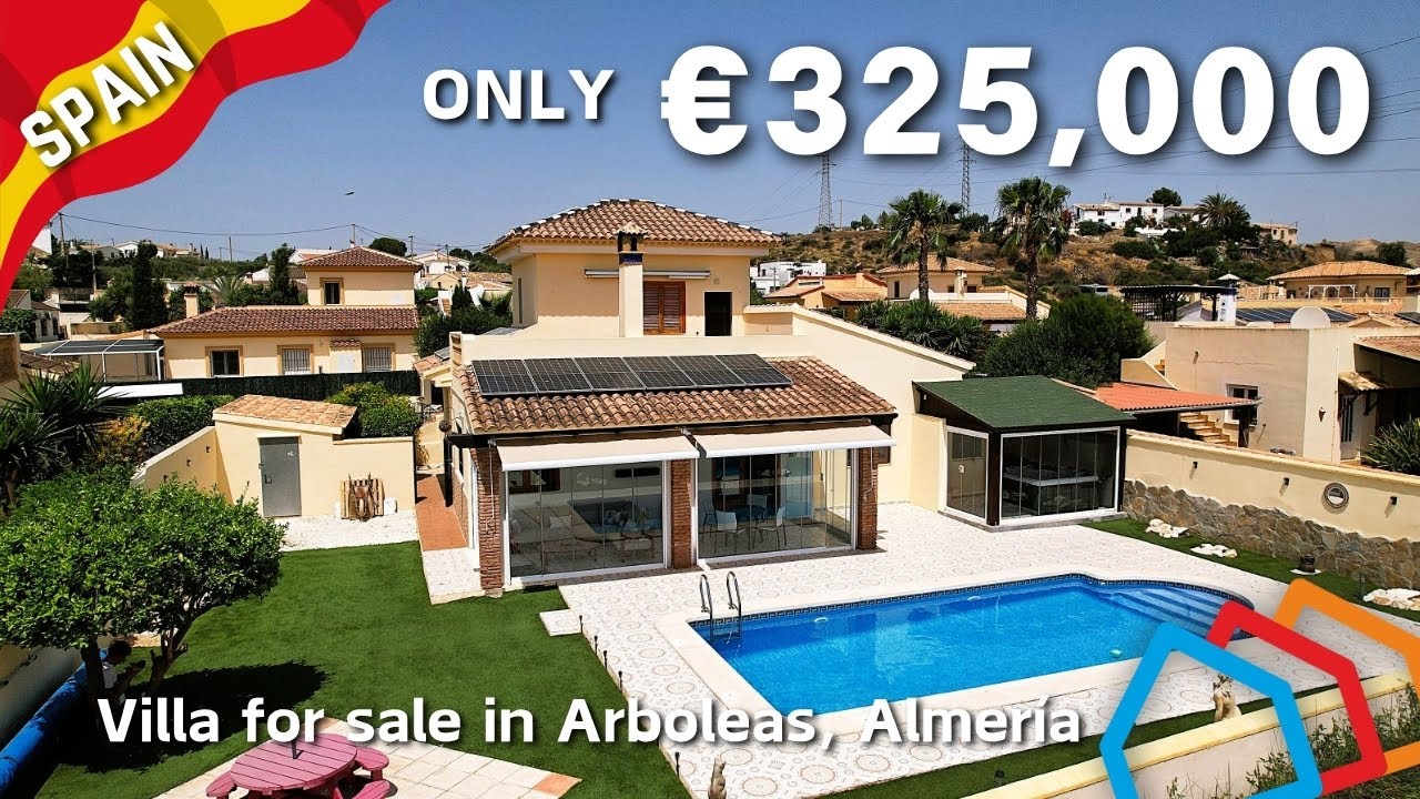 RESERVED! Villa Splendor - Villa For Sale in Arboleas, Almeria | 8x4m pool, mountain views!