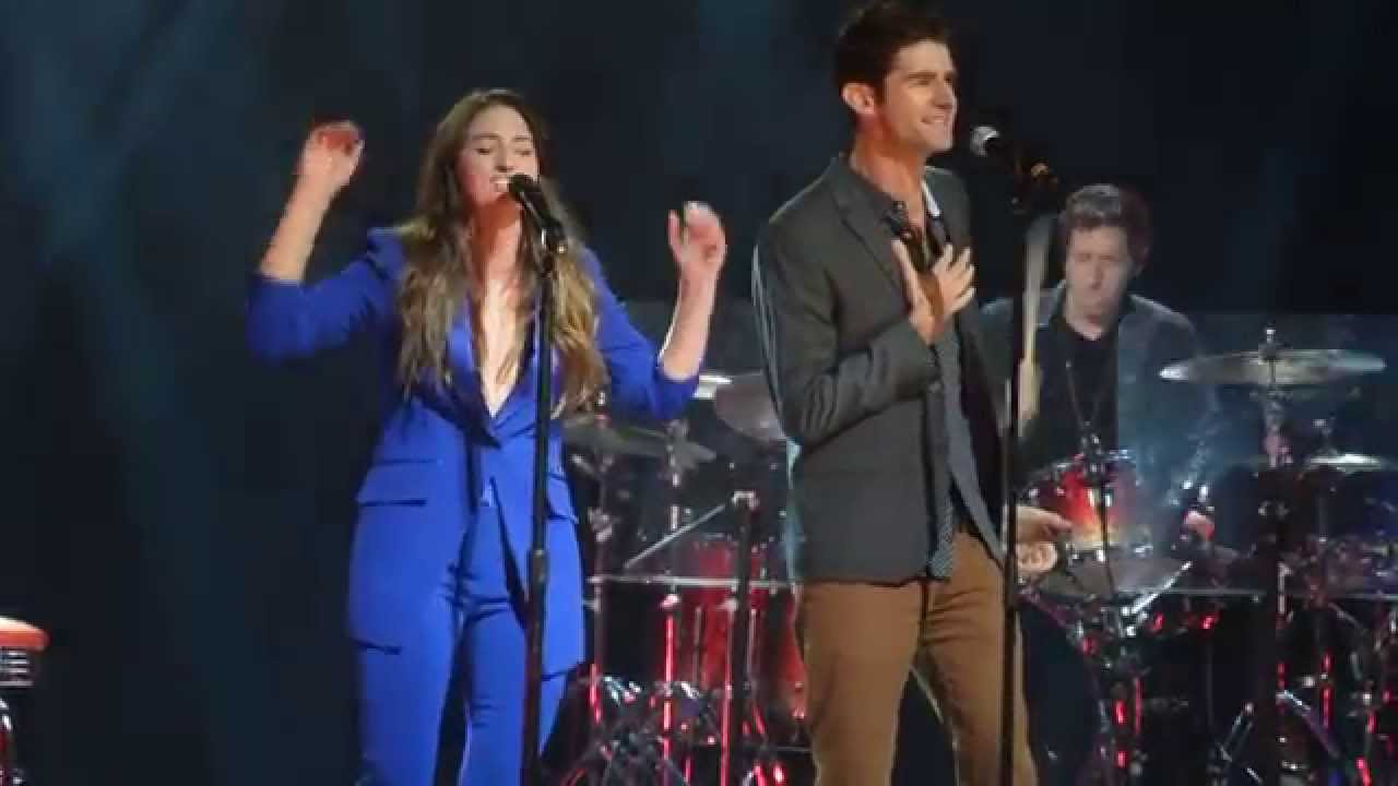 Sara Bareilles and Drew Gehling // 