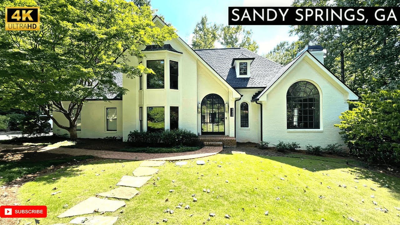 MID CENTURY MODERN 🔥- Home for Sale in Sandy Springs, GA - 5 Bed, 4.5 Bath #atlantarealestate