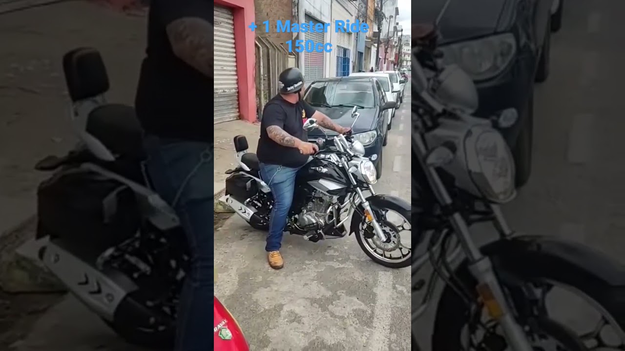 Master Ride 150 2023 #motos #noticias #trabalho #historia