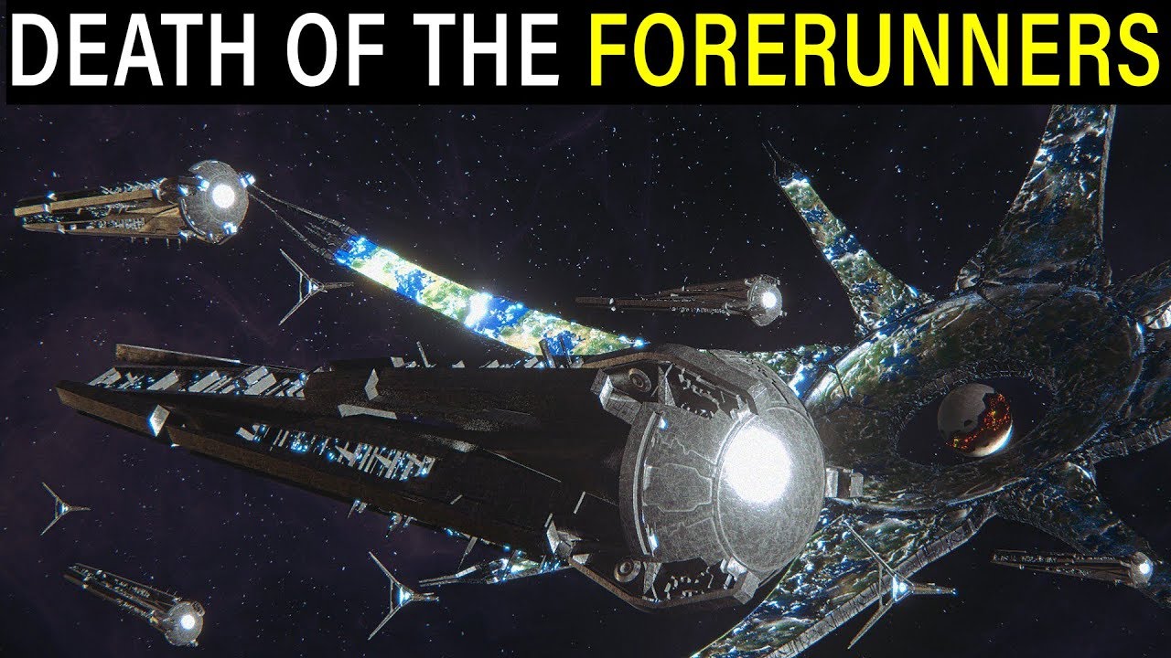 Why didn't the FORERUNNERS save themselves from the HALOS (or reseed their species)? | Halo Lore
