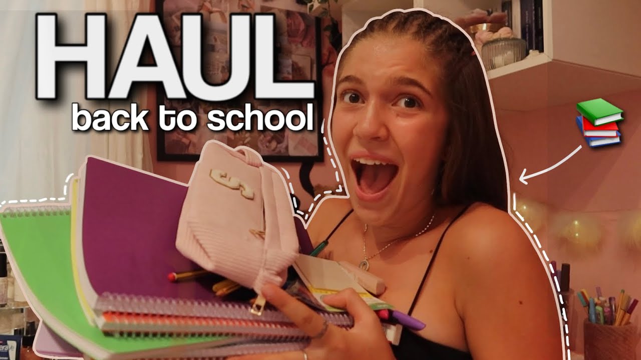 Ho fatto SHOPPING✨ per la scuola! *Haul back to school 2024* 📚 || SZ
