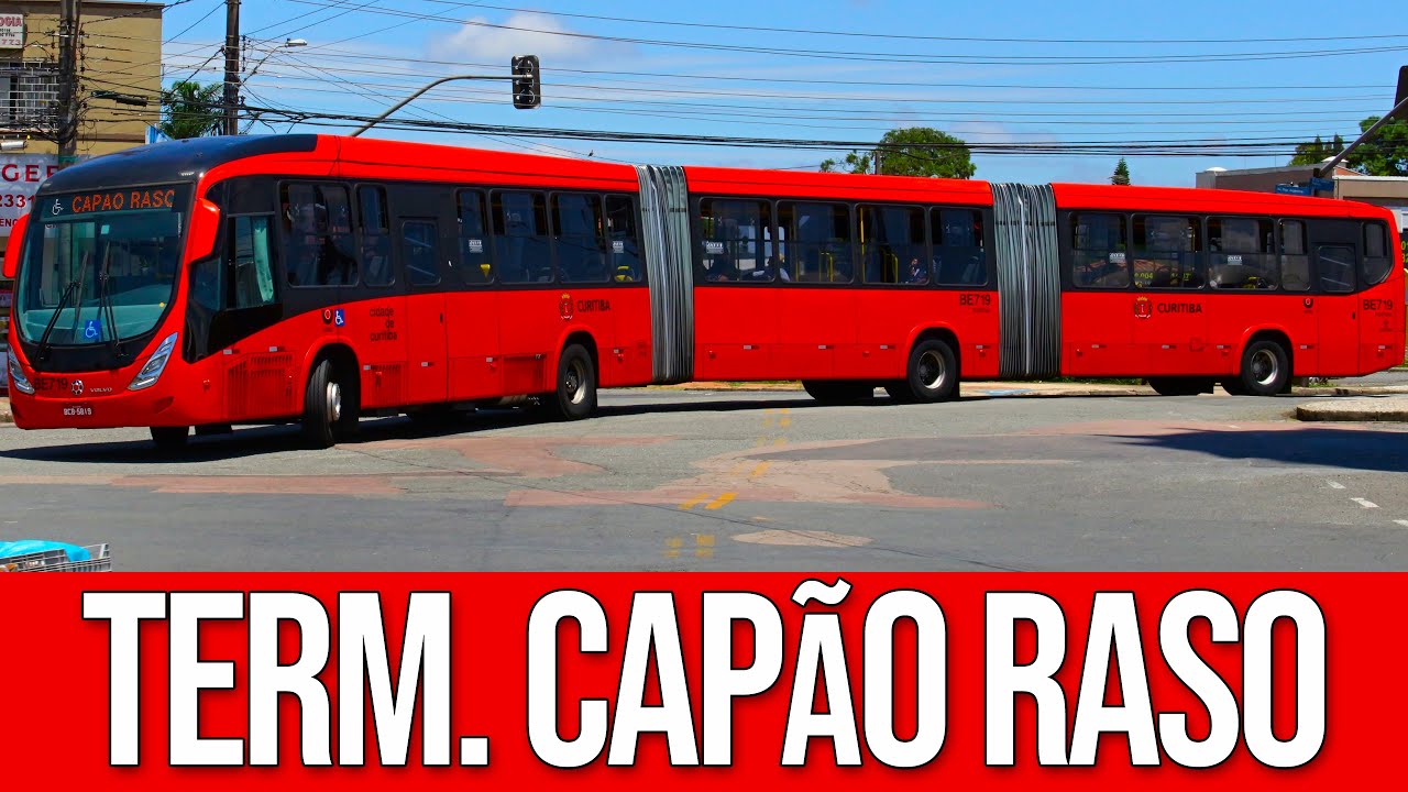 Terminal Capão Raso (Curitiba/PR) - Movimentação de Ônibus #172