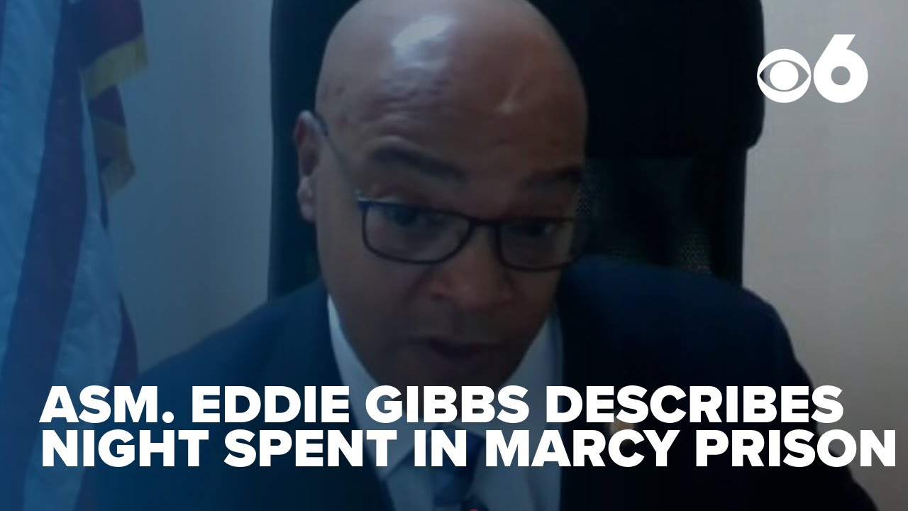 New York Asm. Eddie Gibbs spends night at Marcy Correctional Facility