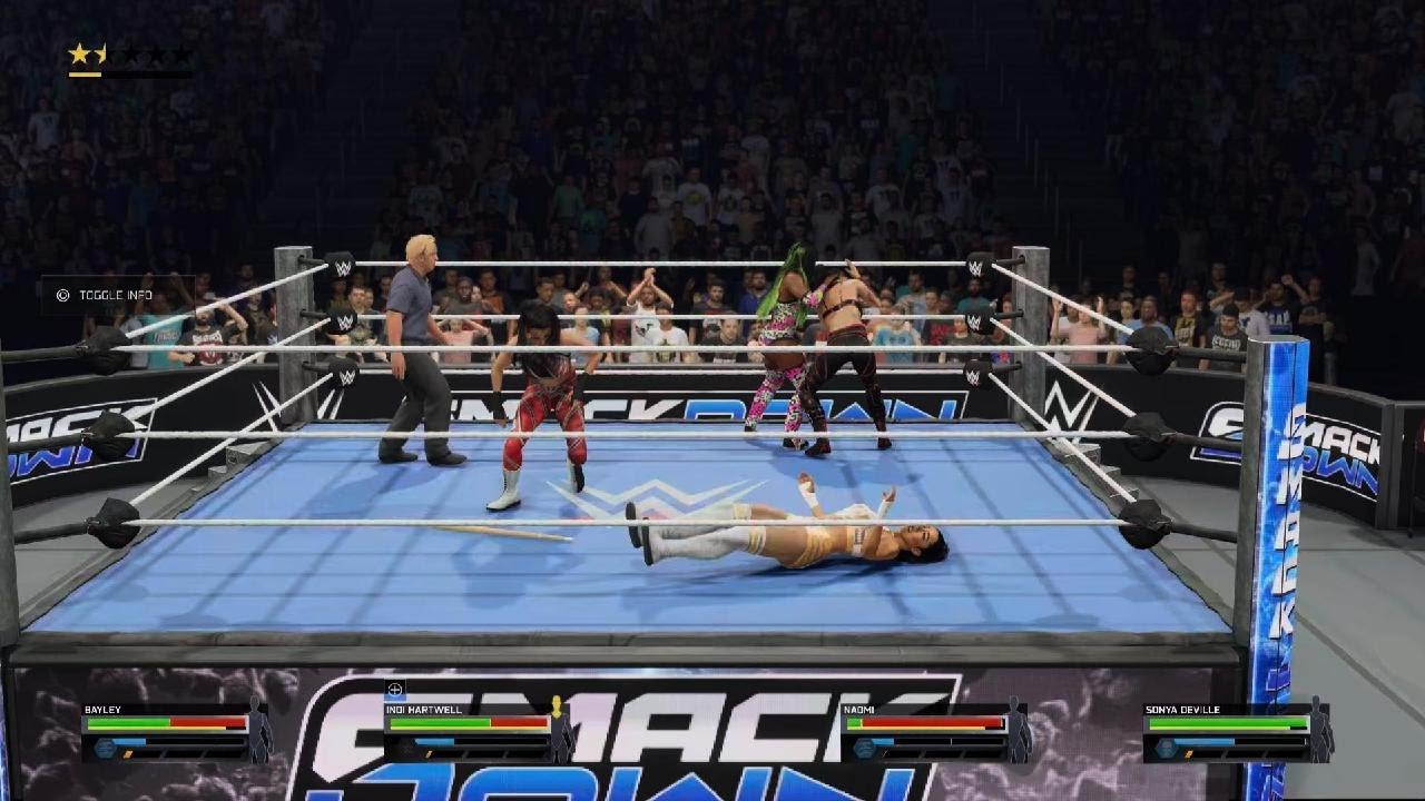 Naomi vs Bayley vs Hartwell vs Deville survivor series qual