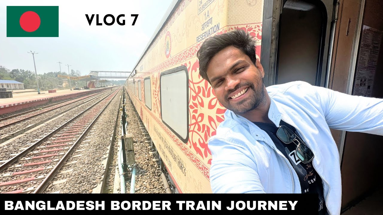 BANGLADESH BORDER TRAIN JOURNEY to Agartala in Bharat Gaurav Tourist Train