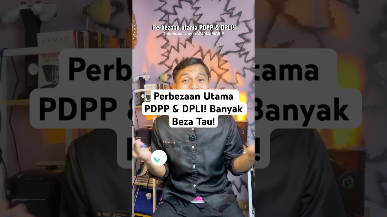 Ini perbezaan antara PDPP & DPLI! Fahamkan lekas #ipg #pdpp #guru #spp #gurumalaysia
