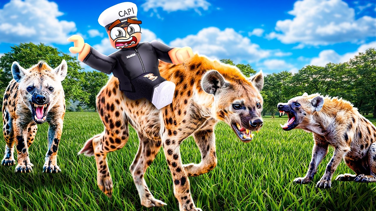SAVANNAH LIFE of a HYENA in ROBLOX