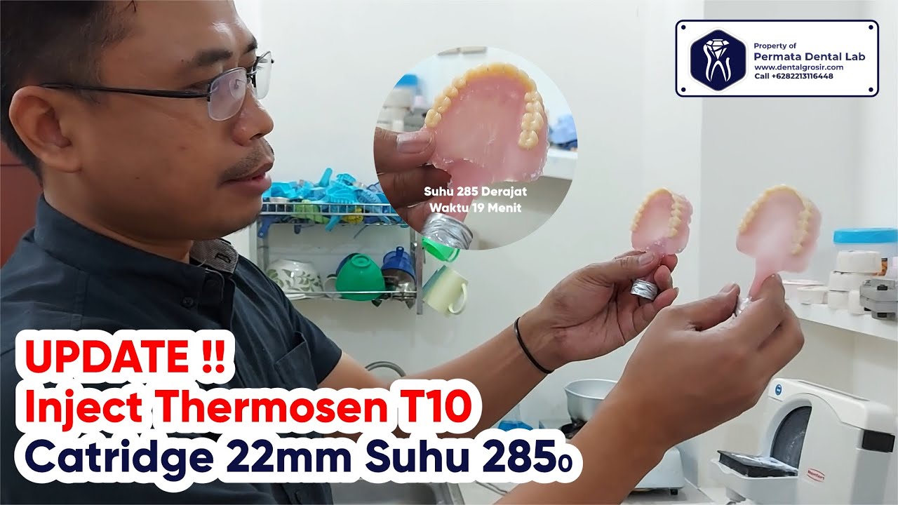 Cara Membuat Gigi Palsu Flexi Flexy Update Pengaturan Suhu Thermosen 22mm Suhu 285 Derajat 19 Menit