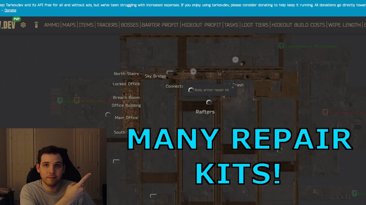 Where to find Repair Kits - Escape from Tarkov