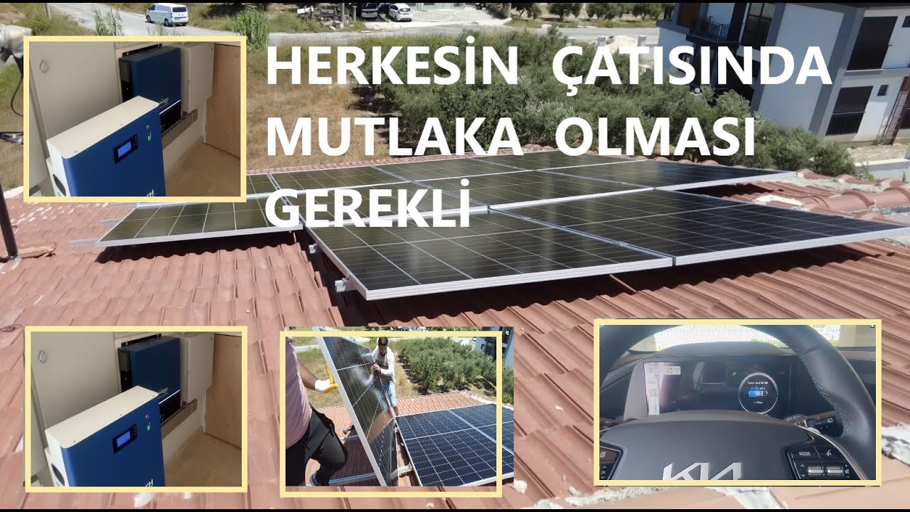 Fatura Derdine Son - Çözüm Güneş ,Güneş Panelinden Elektirik - On grid mi? Of grid mi?