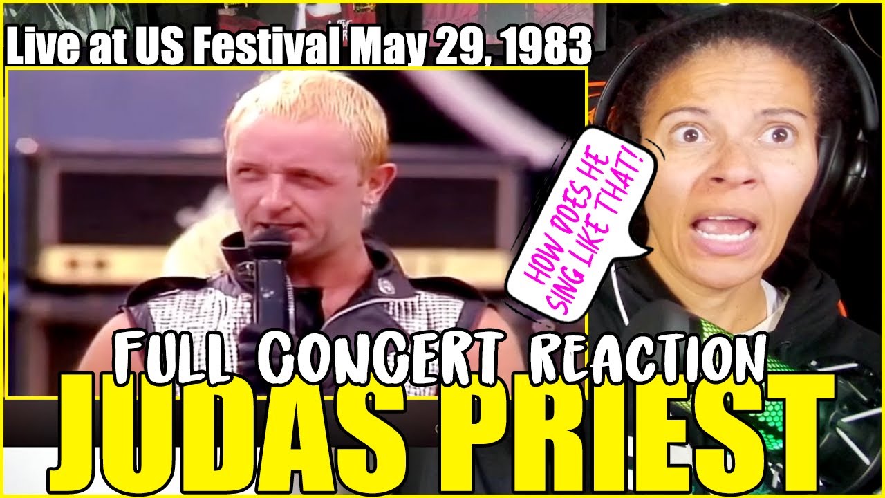 Judas Priest - Live at US Festival - May 29 1983 | Full Concert Reaction