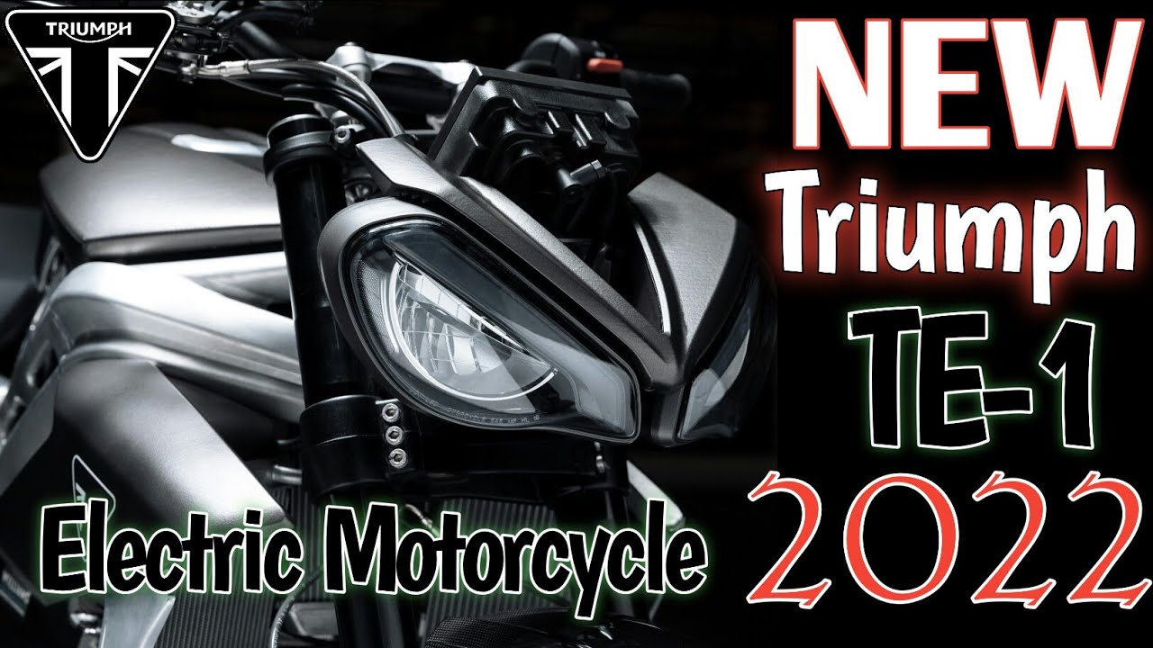 Triumph TE-1 Electric Motorcycle 2022 Unveiled
