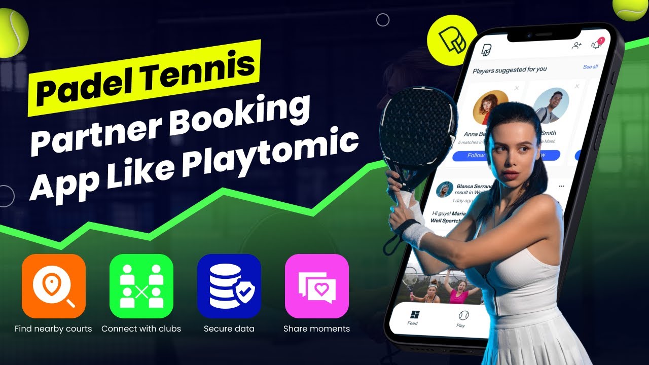 How To Develop Padel Tennis Partner Booking App Like Playtomic? #padeltennis #appdevelopment #usa