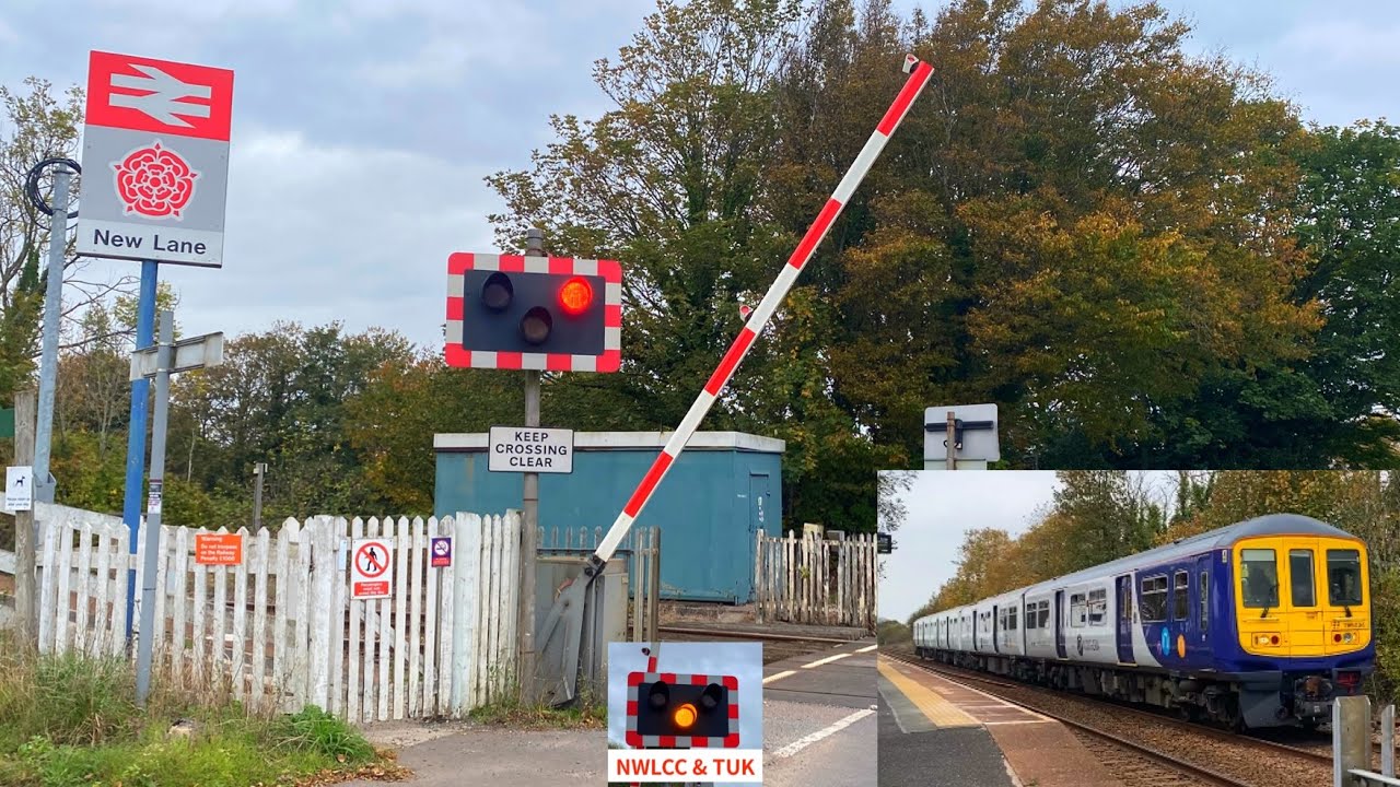New Lane Level Crossing, Lancashire 