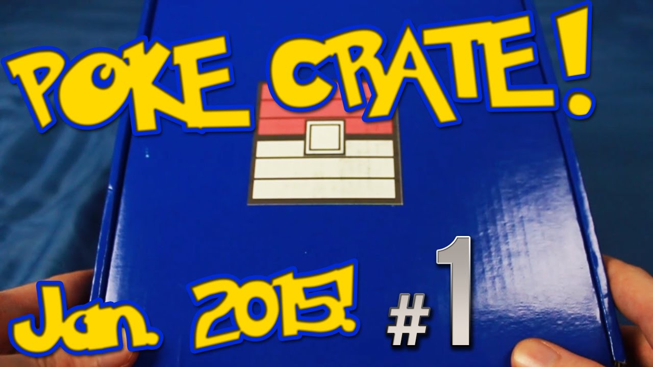 PokeCrate Unboxing - January 2015! | 1 of 2 | ScykohCrud