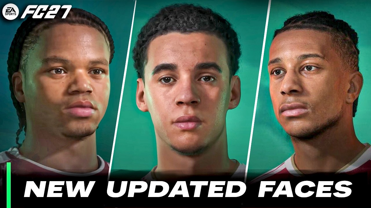 EA Sports FC 27 vs EA Sports FC 26 | Faces Comparison Part 2