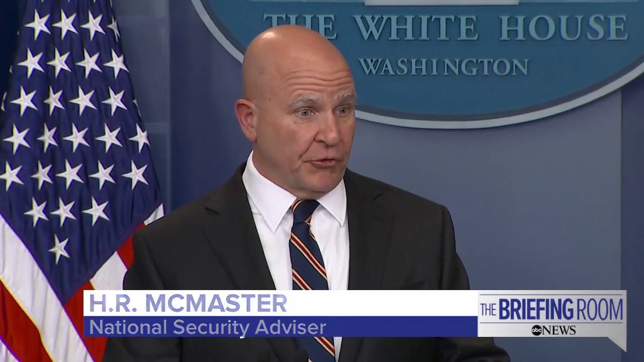 White House Press Briefing featuring National Security Advisor H.R. McMaster
