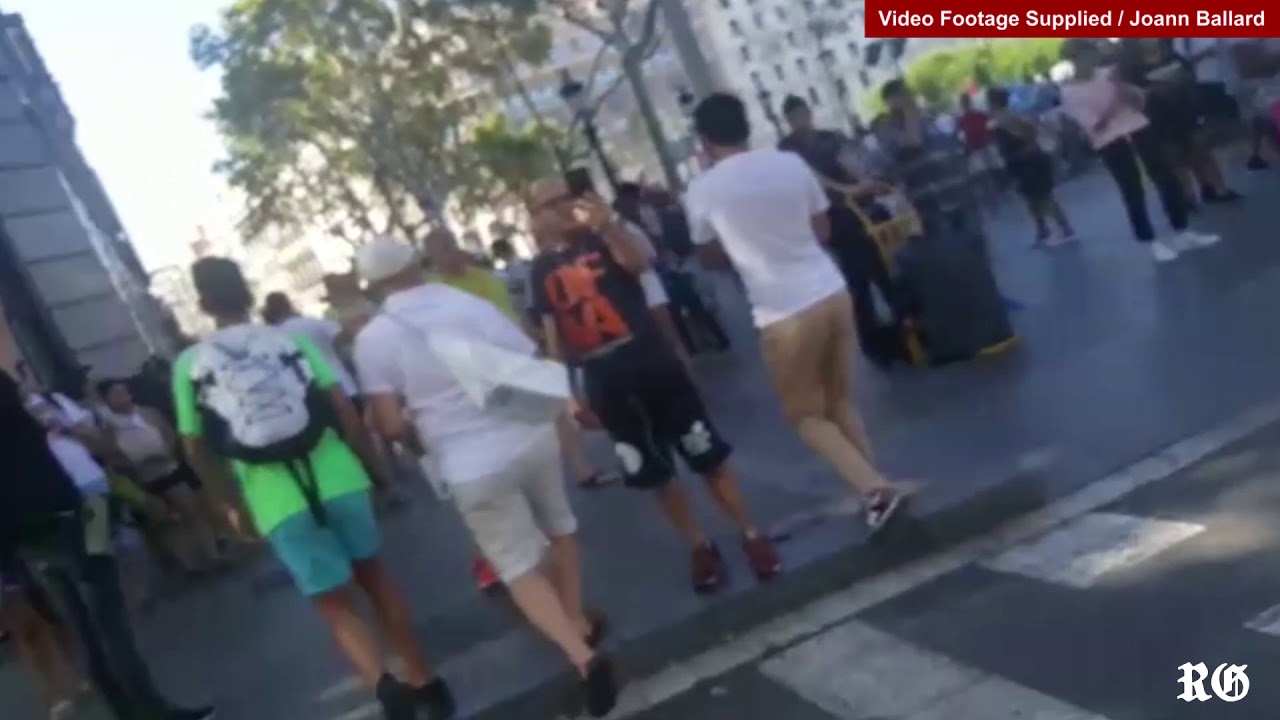 Bermudians witness Spanish Terror Attack