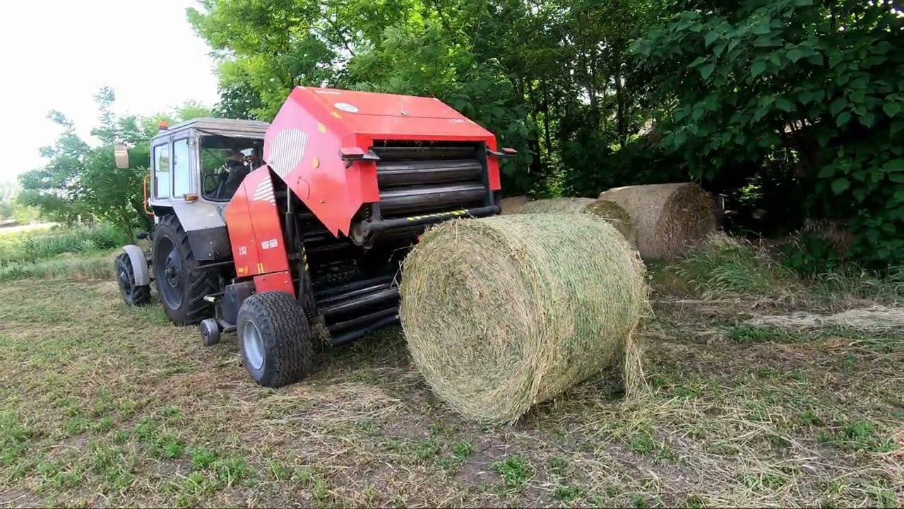 2021 MTZ 82 Metal Fach Z 562 Bálázás