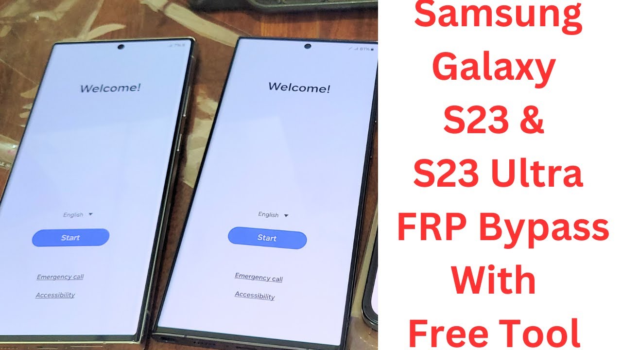 Samsung Galaxy S23 & S23 Ultra FRP Bypass With Free Tool - samsung galaxy s23 ultra frp bypass