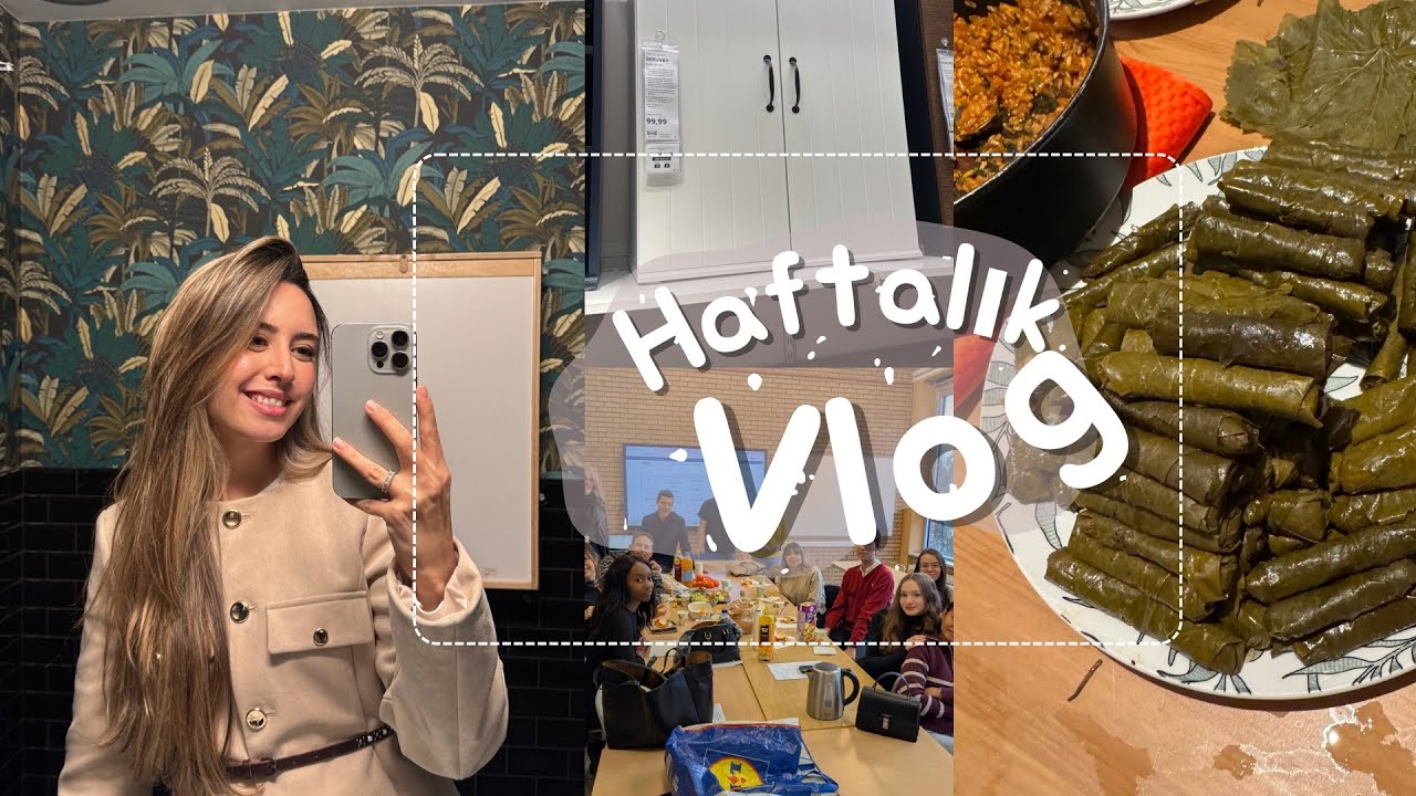 Weekly Vlog| Brüksel’de dil okulu 📚sınavı geçtim, ikea turu, günlük hayat ☕️