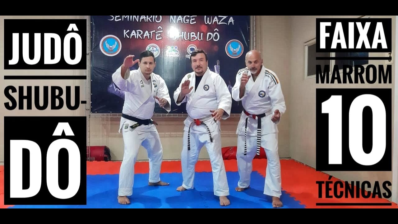 Técnicas Judô Shubu-dô /Faixa Marrom