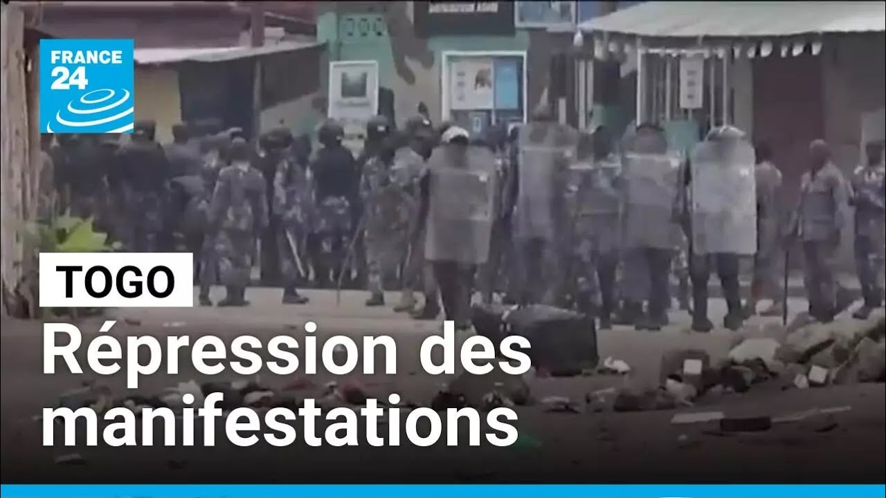 Togo : troisi&egrave;me jour de manifestations, forte r&eacute;pression polici&egrave;re &bull; FRANCE 24