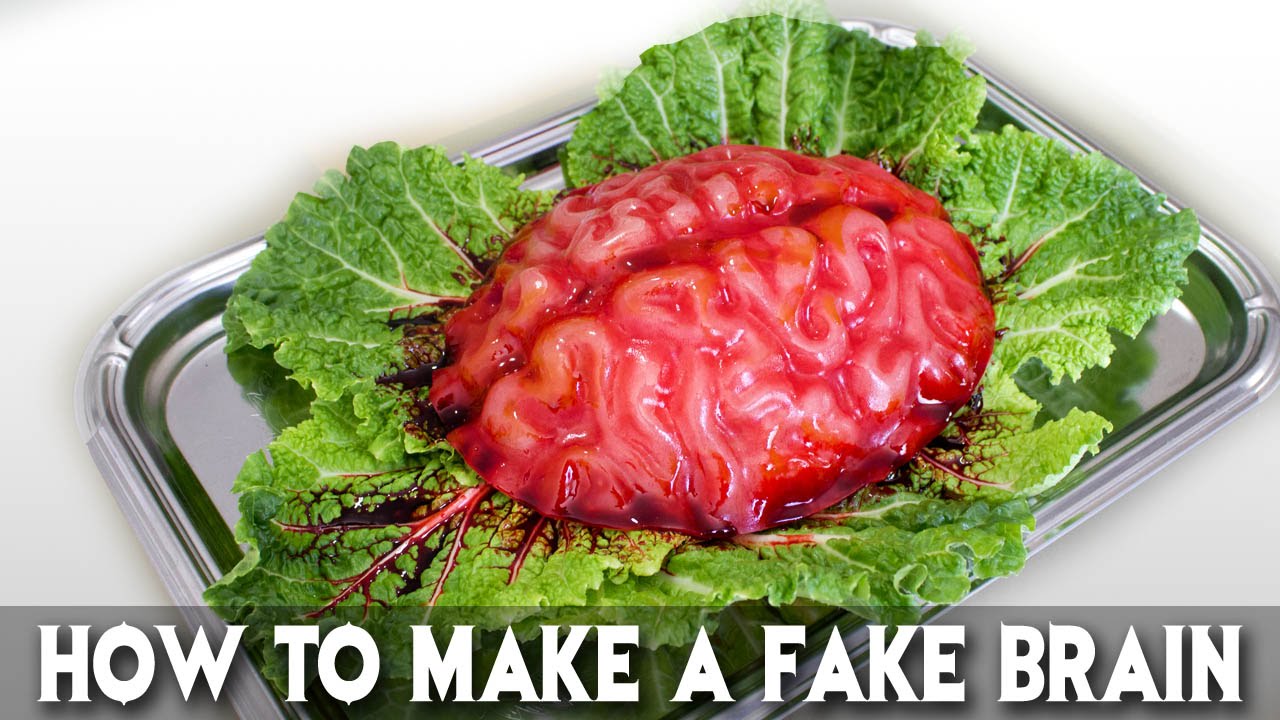 DIY FAKE BRAIN FX MAKEUP SERIES