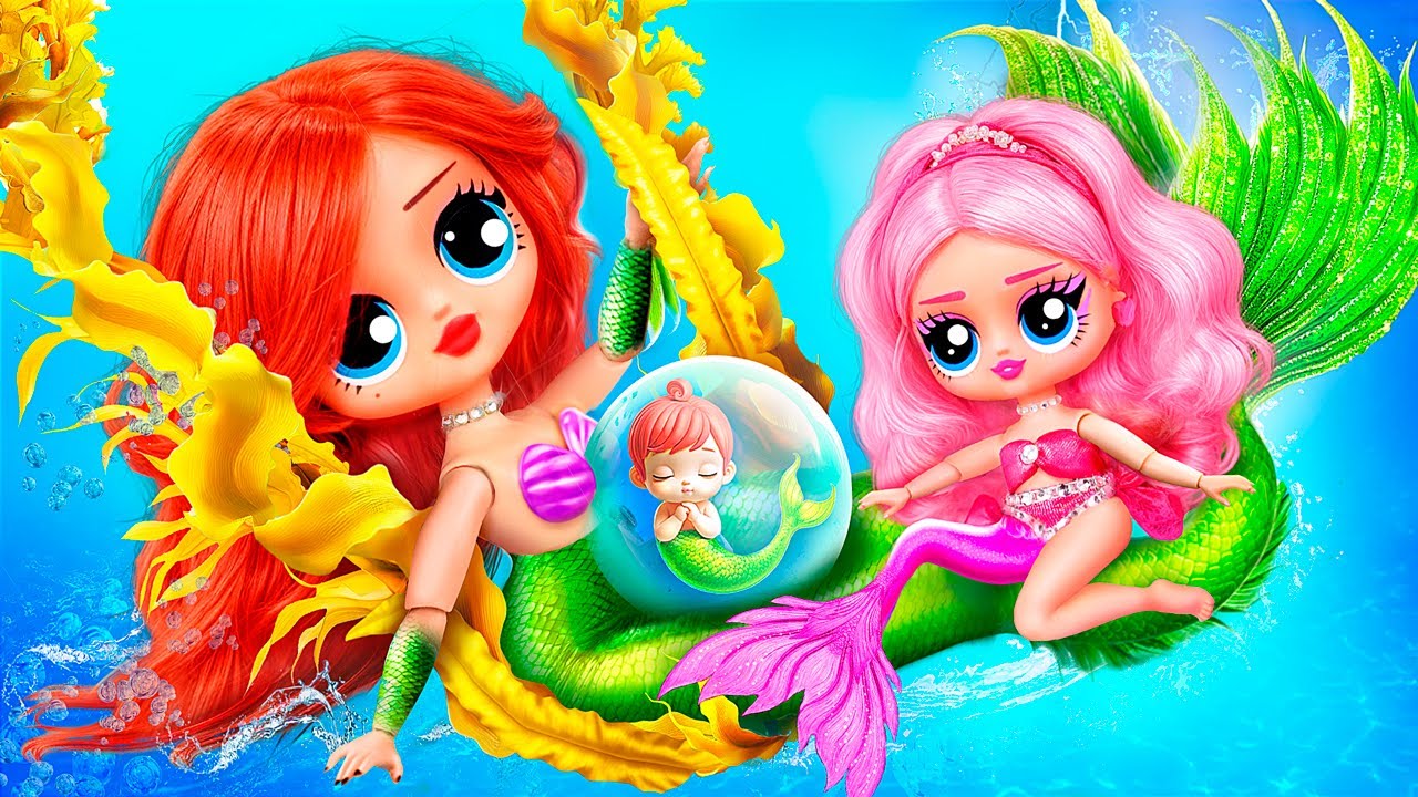 DIY for Mermaid! LOL OMG DIYs